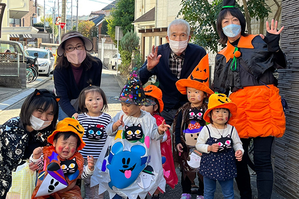 ハロウィンの仮装